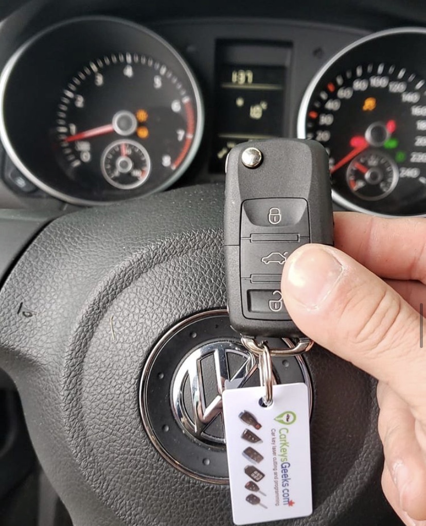 2013 Volkswagen Golf All keys lost Car Keys Geeks